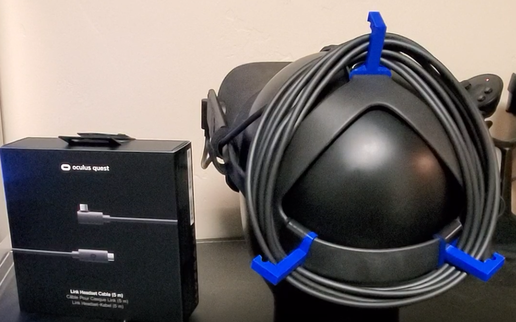 Oculus Quest Link Cable as Counterweight