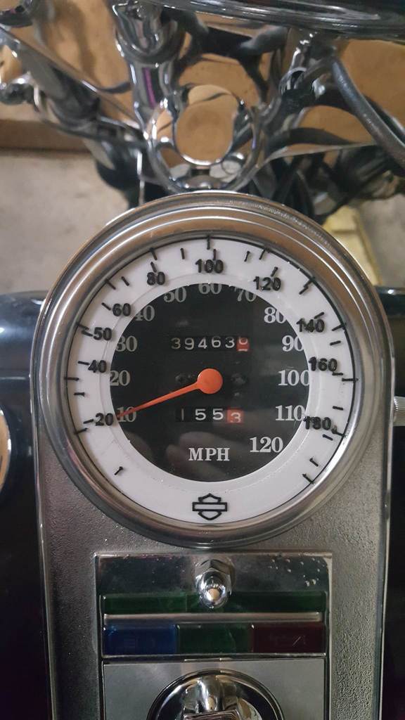 Harley Davidson EVO`95 speedometer stick-on 