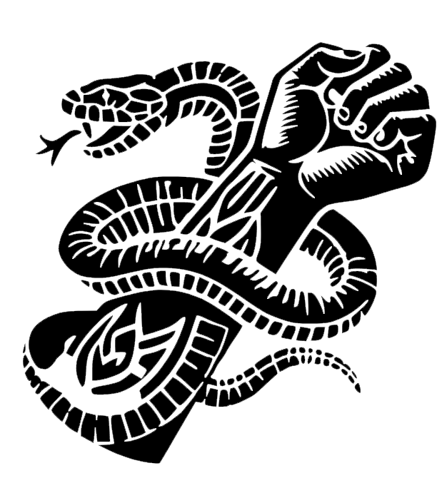 Snake Arm Stencil
