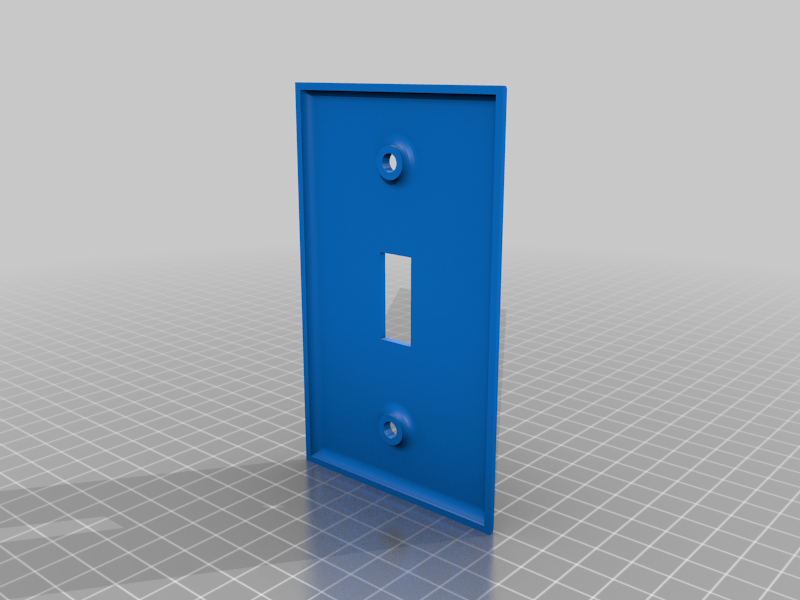 Light switch plate