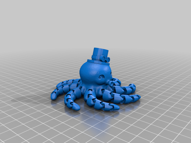 Octopus with Hat