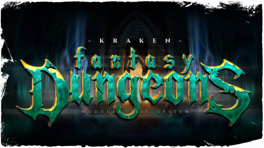 kraken 3d studios Fantasy Dungeon Test Tile