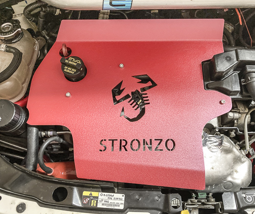 Fiat 500 Abarth Engine Cover