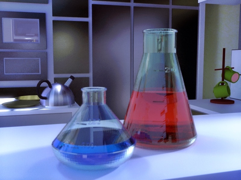 Customizable Erlenmeyer Flask, Graduated