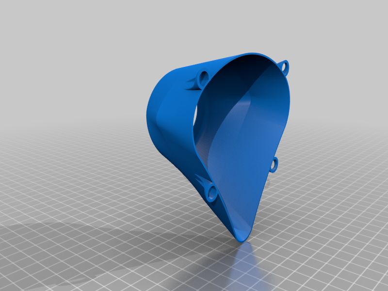 Easy-Print Respirator Face Cup (no supports)