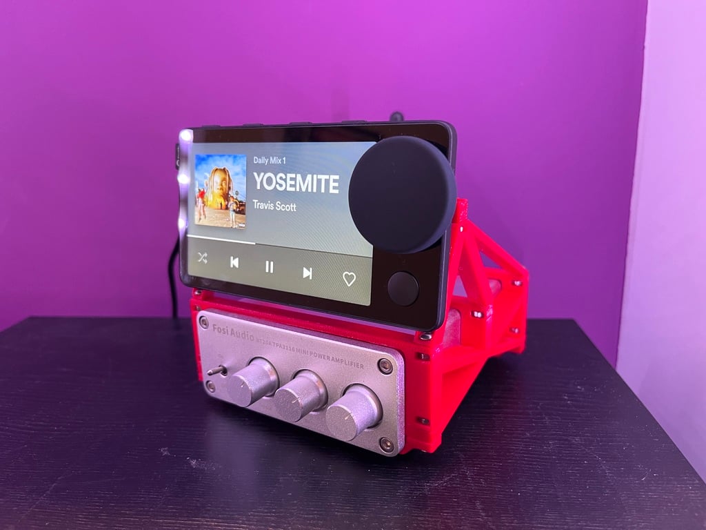 Spotify Car Thing Mount For Mini Amplifier