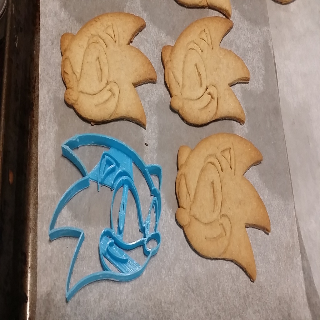Sonic the Hedgehog Cookie Cutter