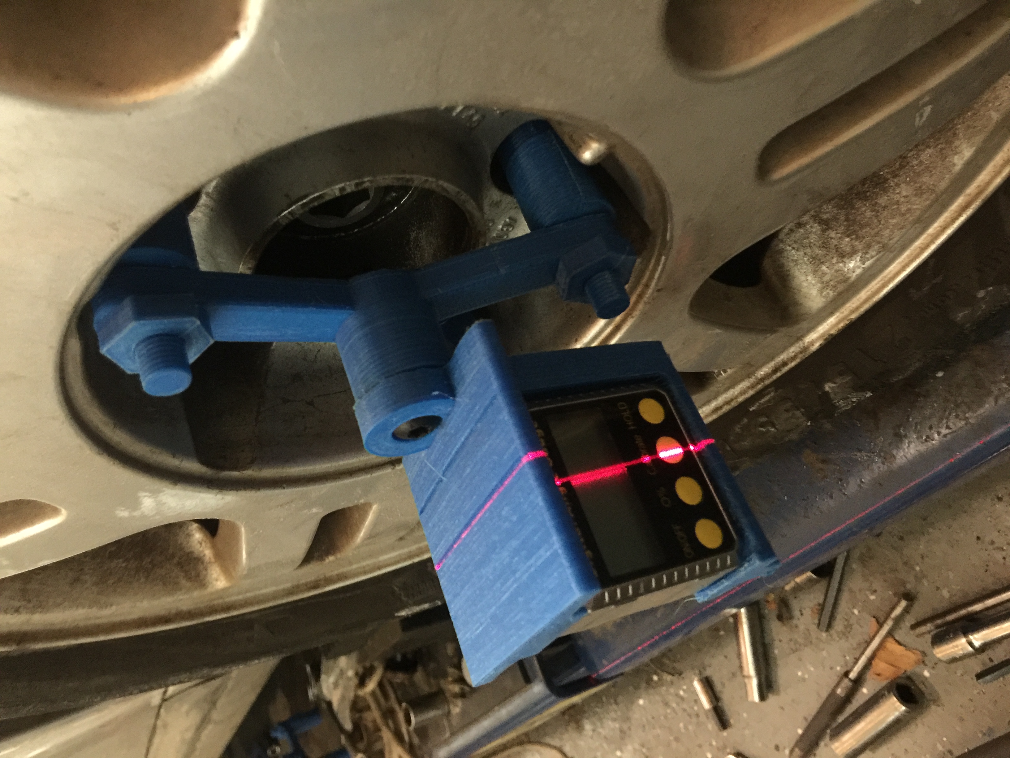 Audi VW wheel alignment camber toe tool 5x112