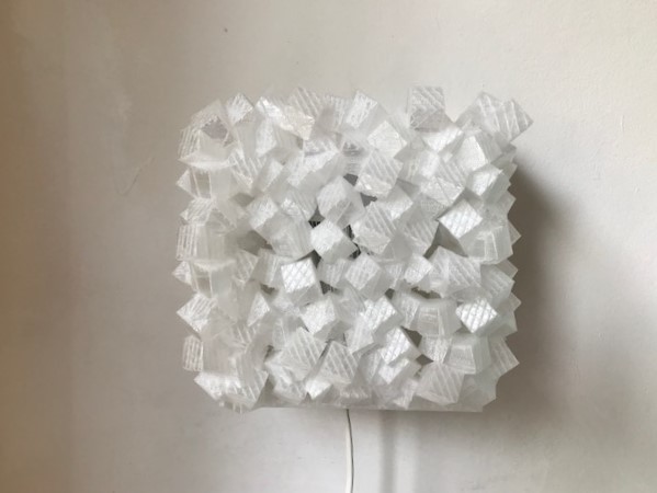 Ice cube lamp