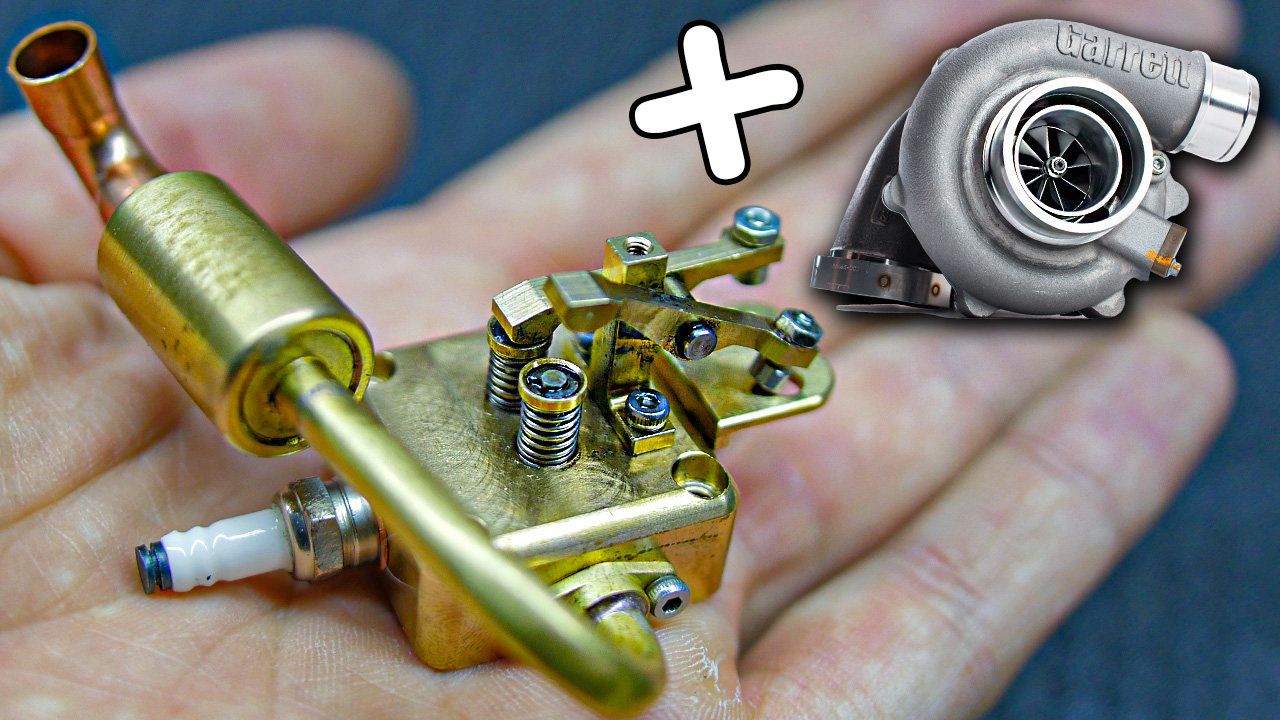 Mini Supercharger for RC Engine