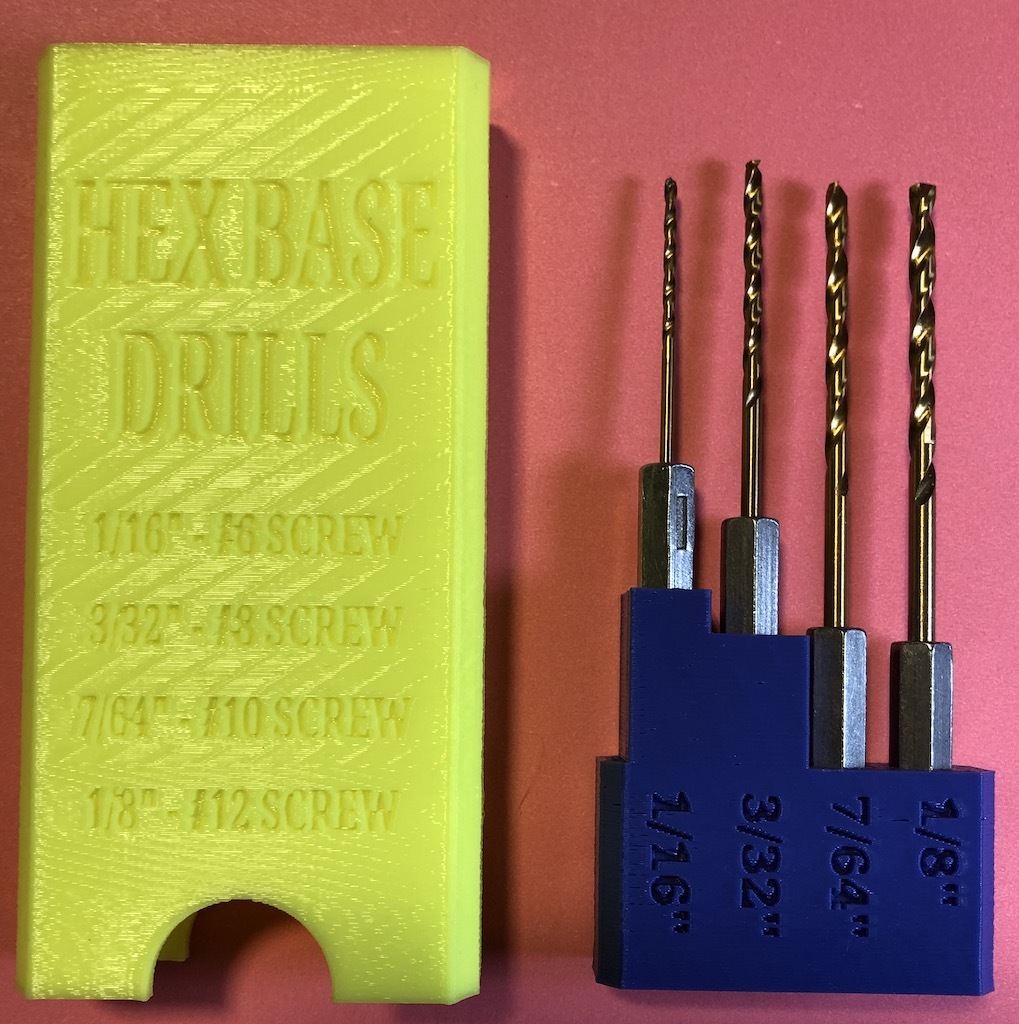Case for Hex Base Drill Bits (Ryobi or any manufacturer)