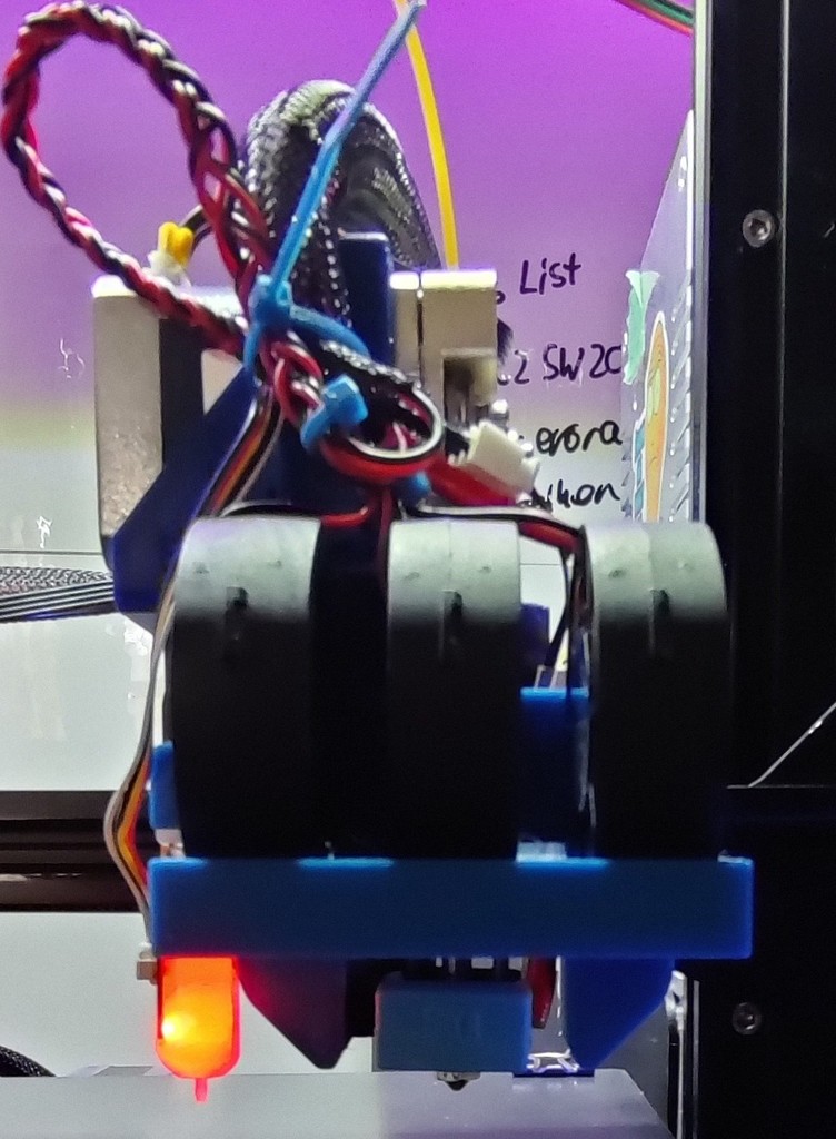 3x 5015 Ender 3 duct