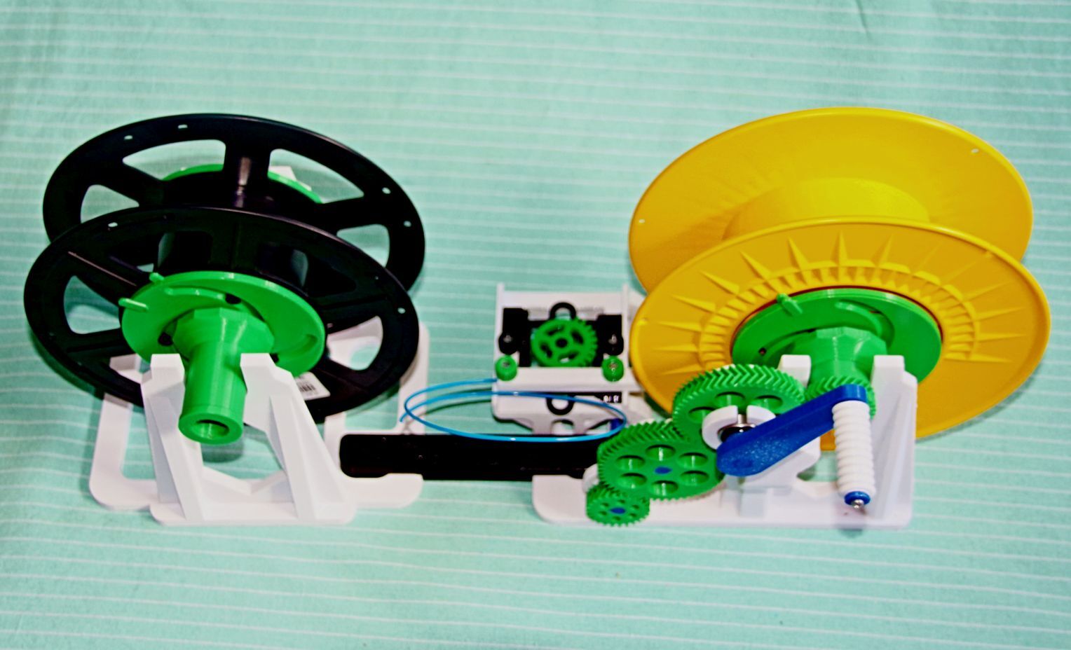 3D-Filament Precision Spool Winder & Switcher revised.