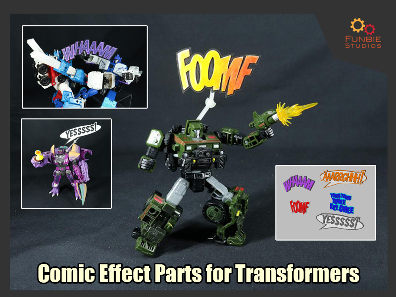 Comic Effect Parts for Transformers