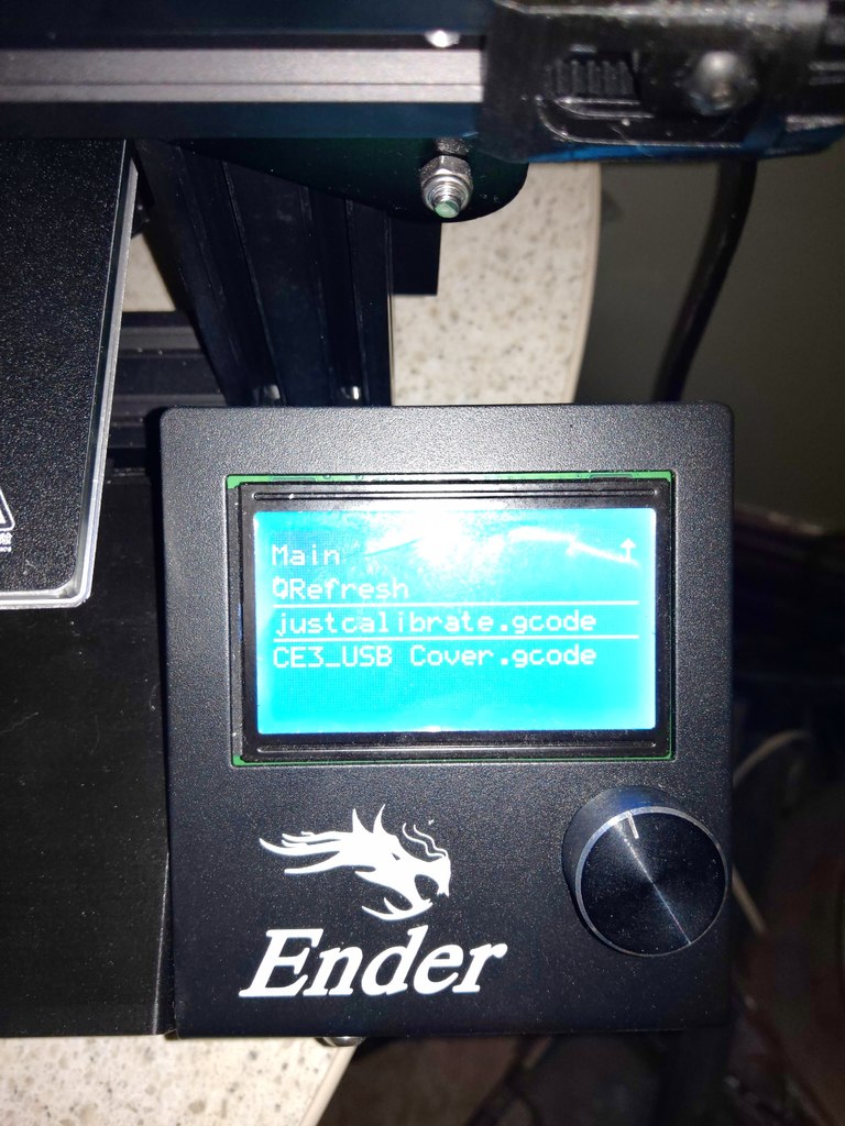 Ender 3 quick bed leveling calibration procedure for 3 point Y leveling