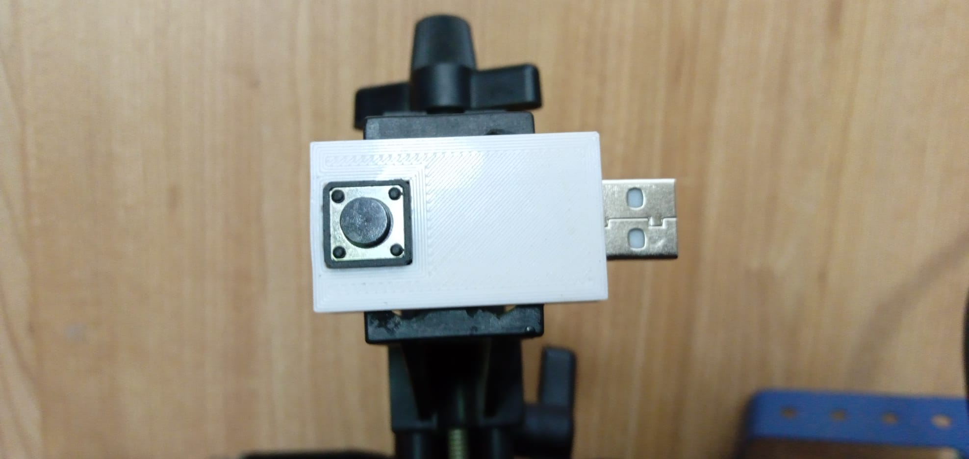ESP-01 Programmer case + push button