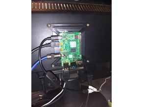 Raspberry Pi to Screen adaptor - adaptateur écran Raspberry Pi - VESA mount 100x100 mm