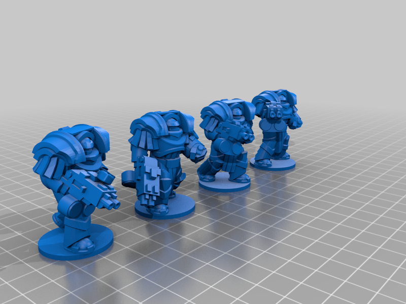 6mm to 28mm scale termi space boys
