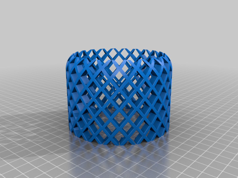 Geometric plant pot sleeve