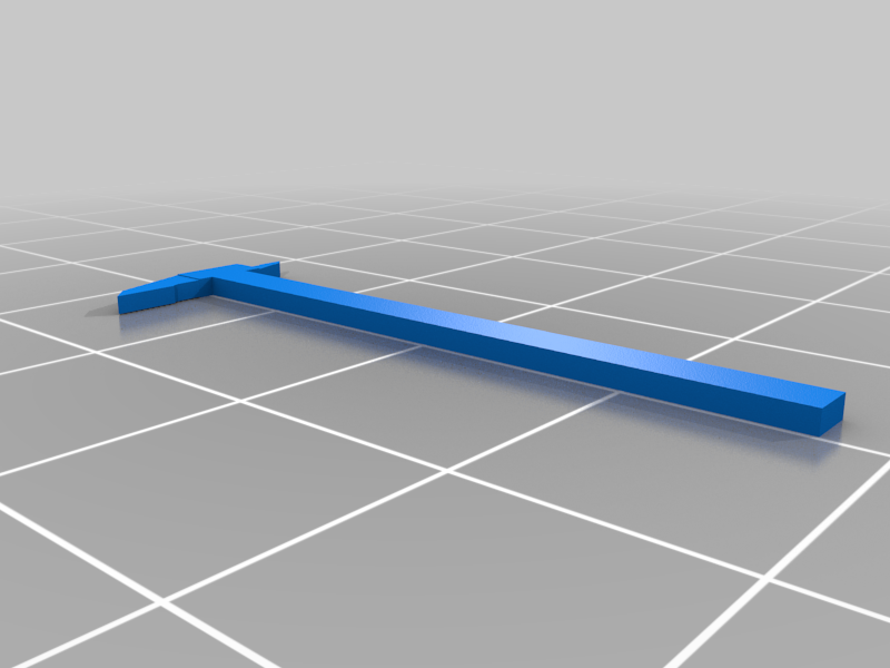 Simple Caliper 3D Model