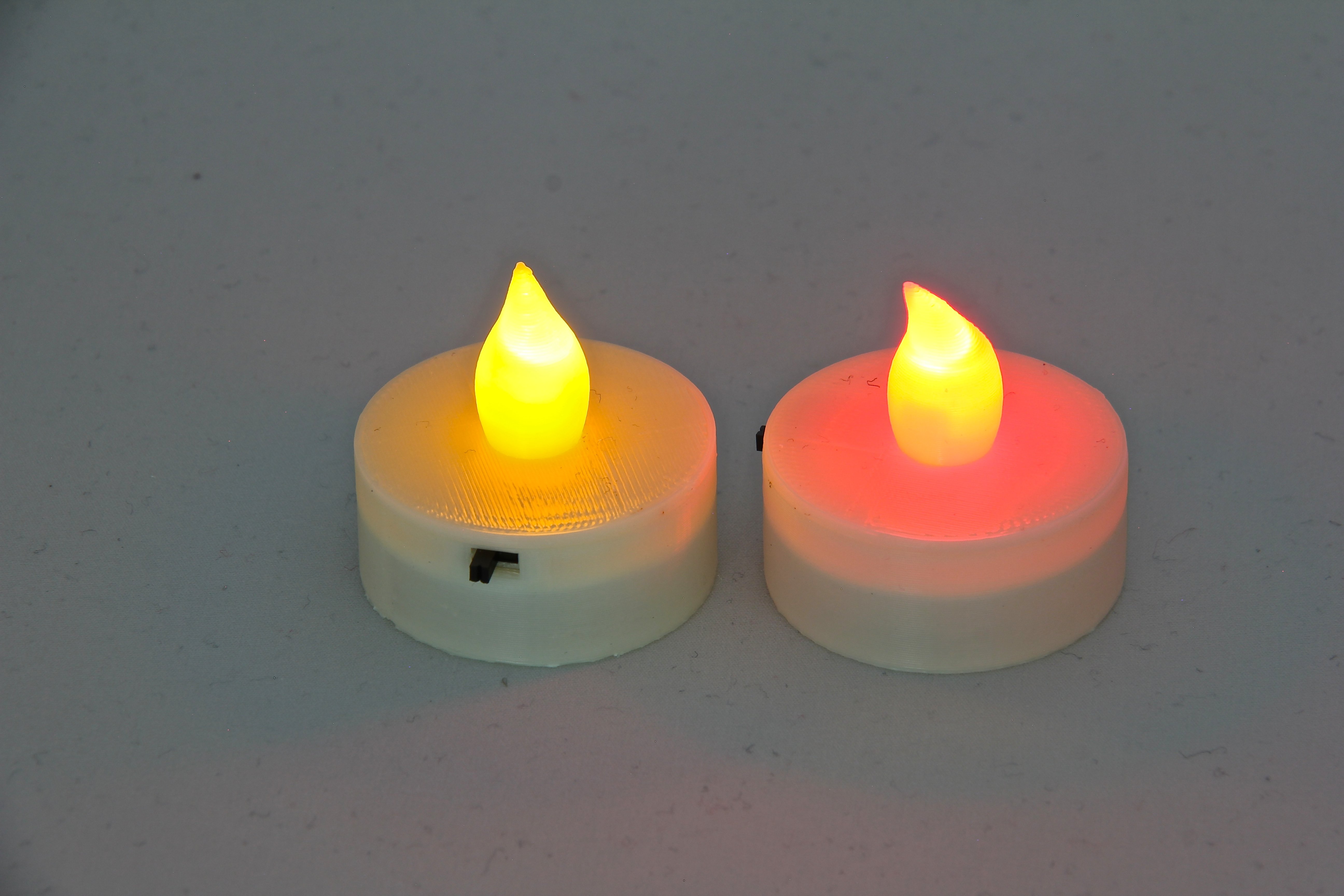 Parametric LED Tea Light Candle Hat
