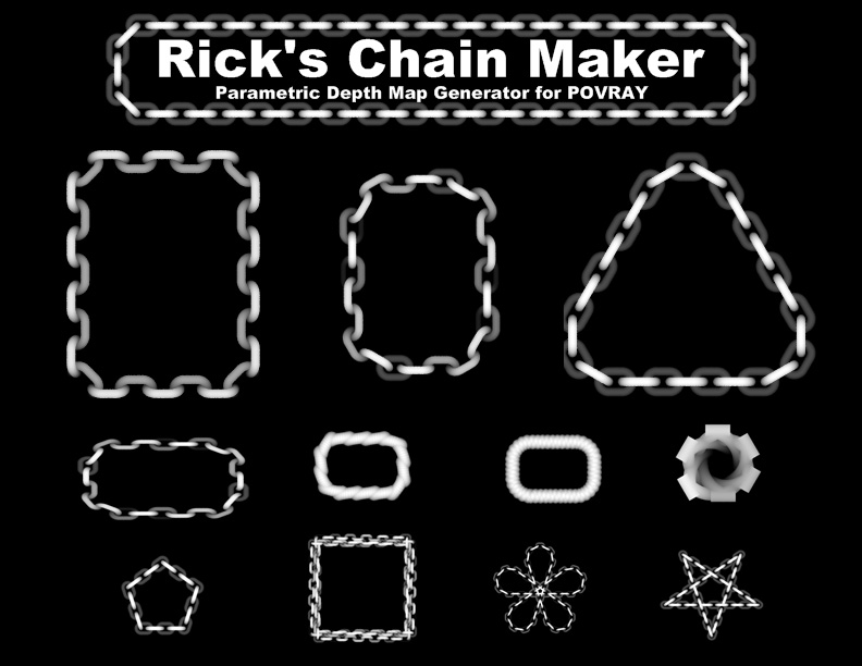 Rick's Chainmaker for POVRay