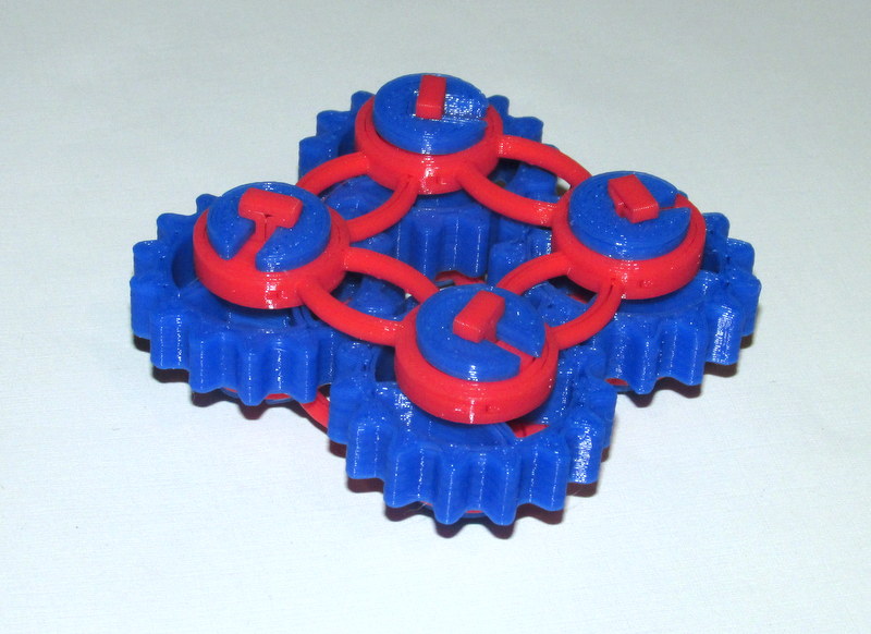 Simple Quad Gear Frame