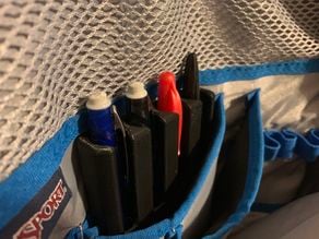 Pencil and Pen Holder for Backpack