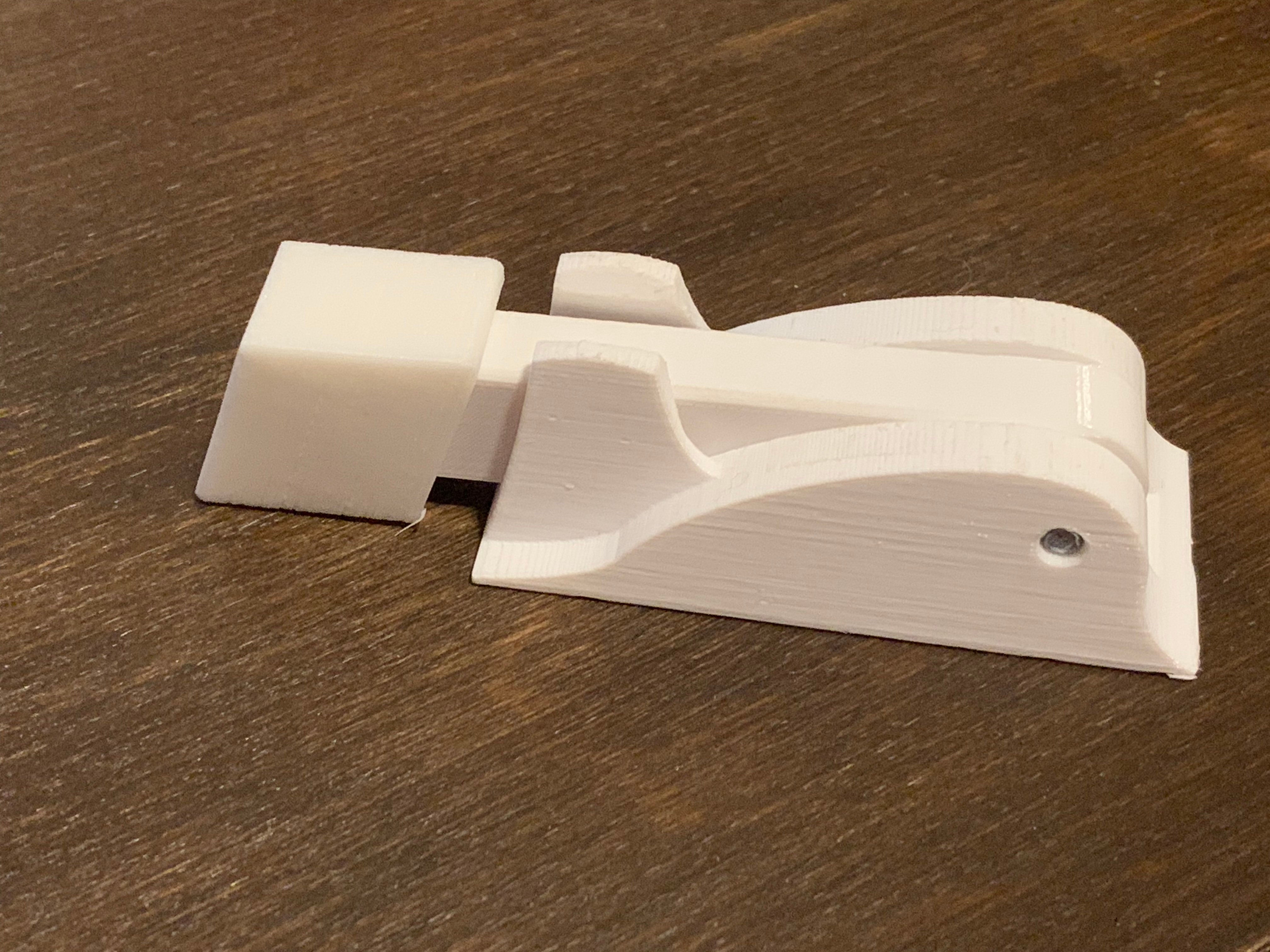 Kickdown door stop