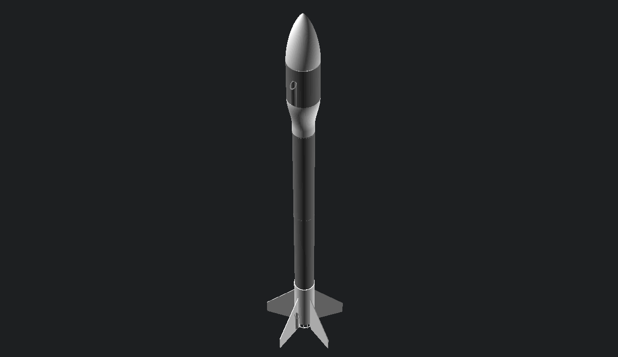 Customisable Modular Model Rocket - Remixed