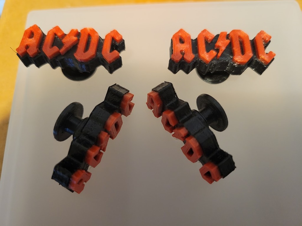 ACDC Croc Charm