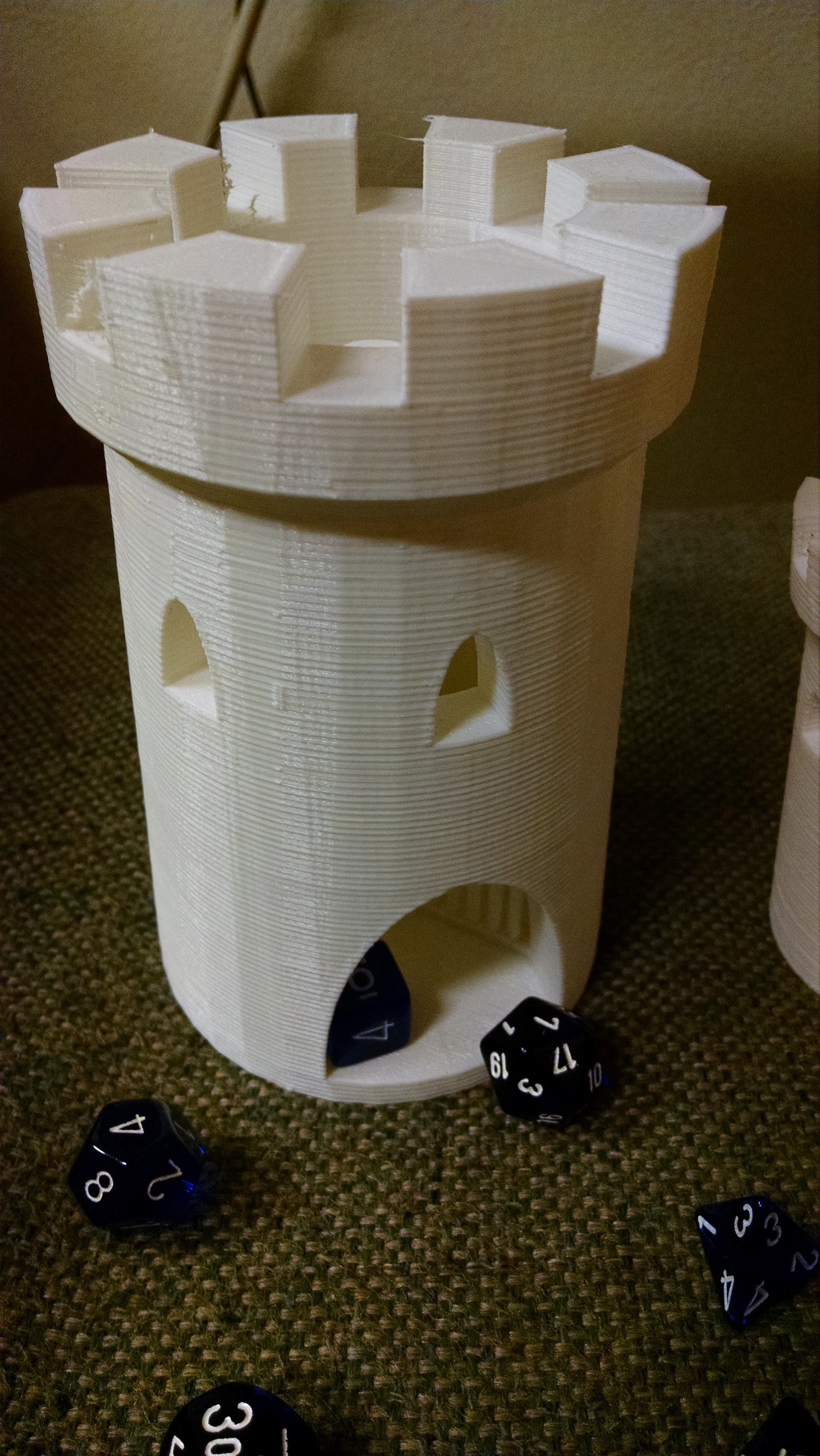 Spiral Staircase Dice Tower