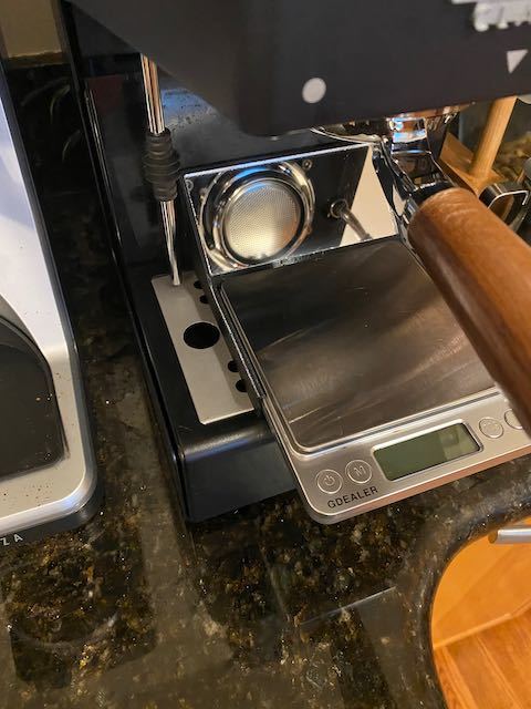 Gaggia Shot Mirror and Scale Holder
