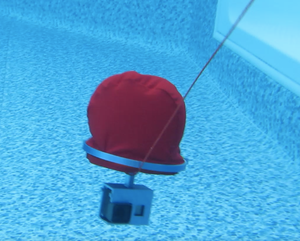 underwater GoPro parachute