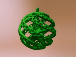 Christmas Sphere GH1 3D model