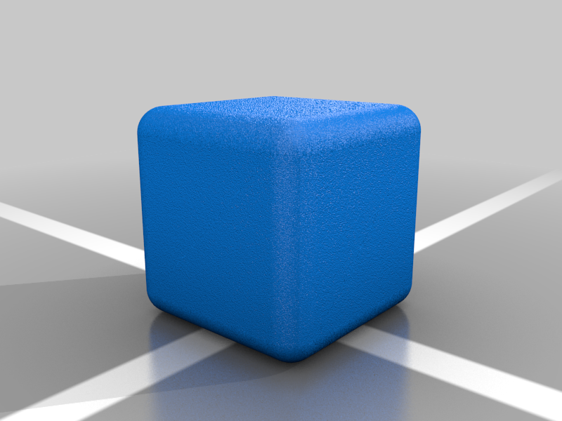 Rounded cube 