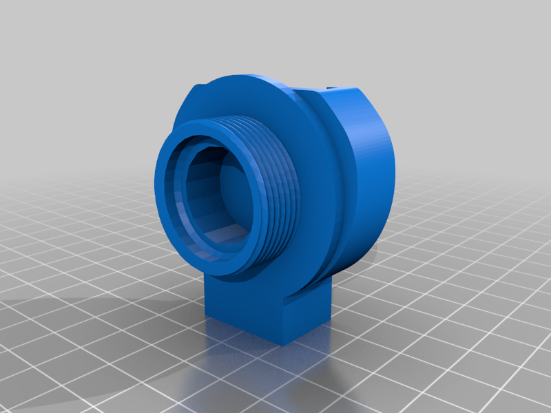 Filler Adapter for Wanhao D6 / Monoprice Maker Ultimate 