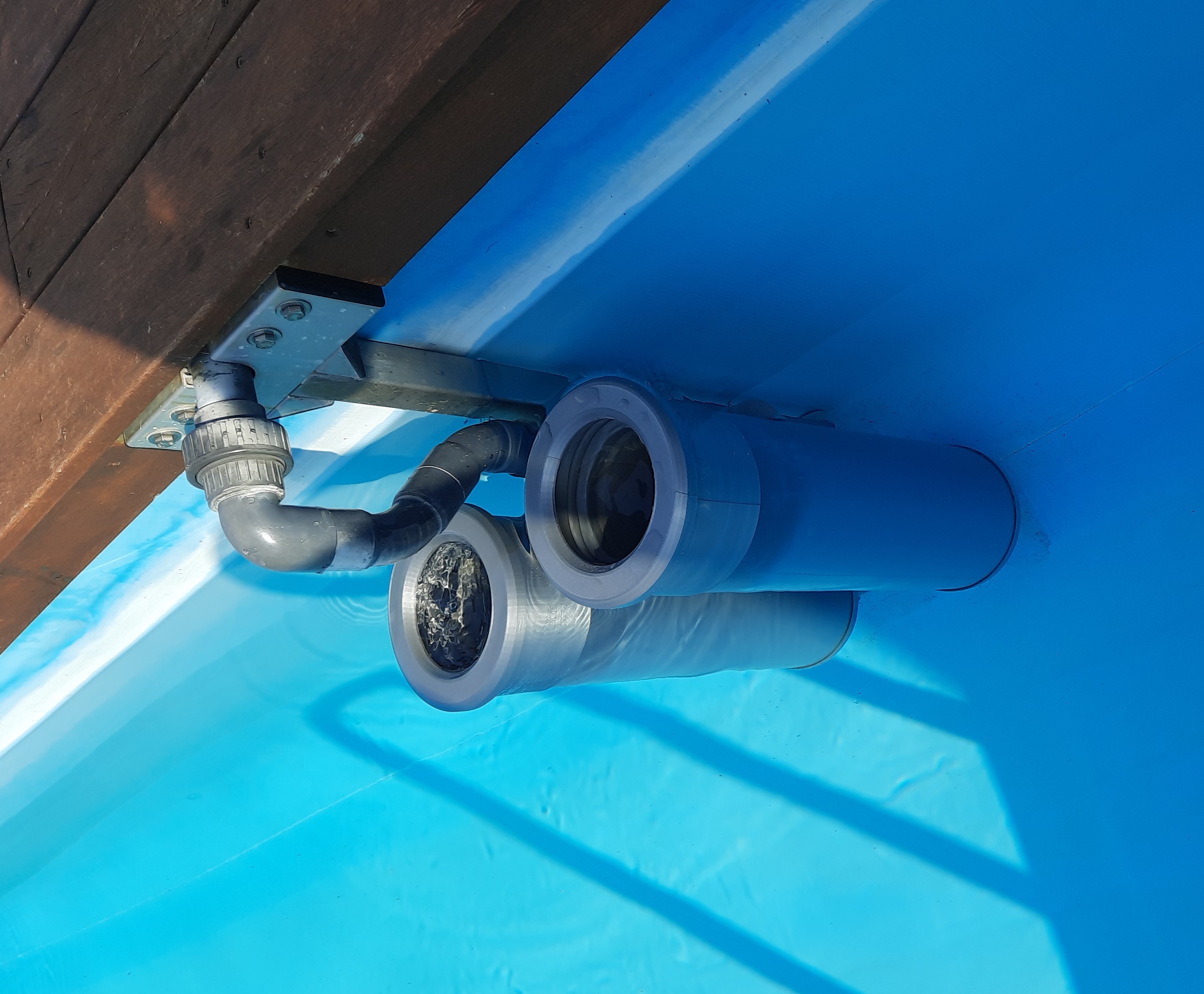 BAUKA Skimmer for low water / BAUKA Skimmer für Niedrigwasser