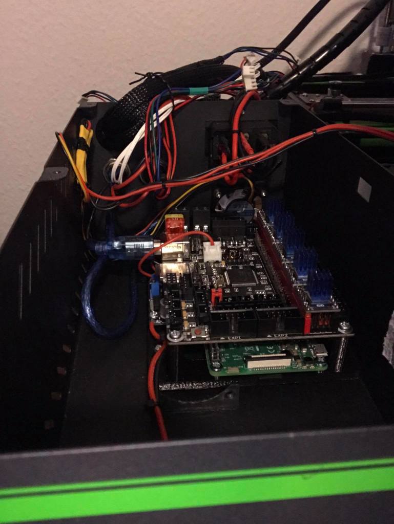 SKR 1.4 + Raspberry Pi + DC-DC Buck Module adapter for Anet