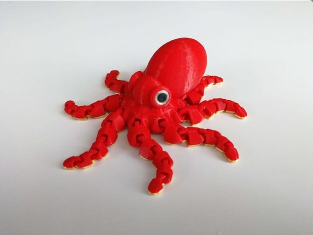 Mini Octopus Remix With Realistic Head