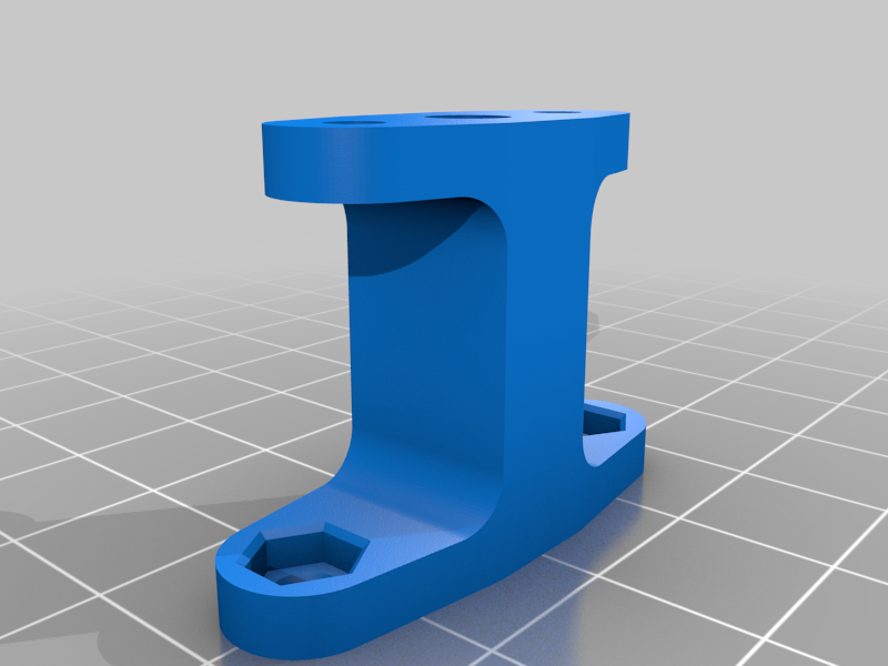 Bl-touch mount for Anycubic Mega X