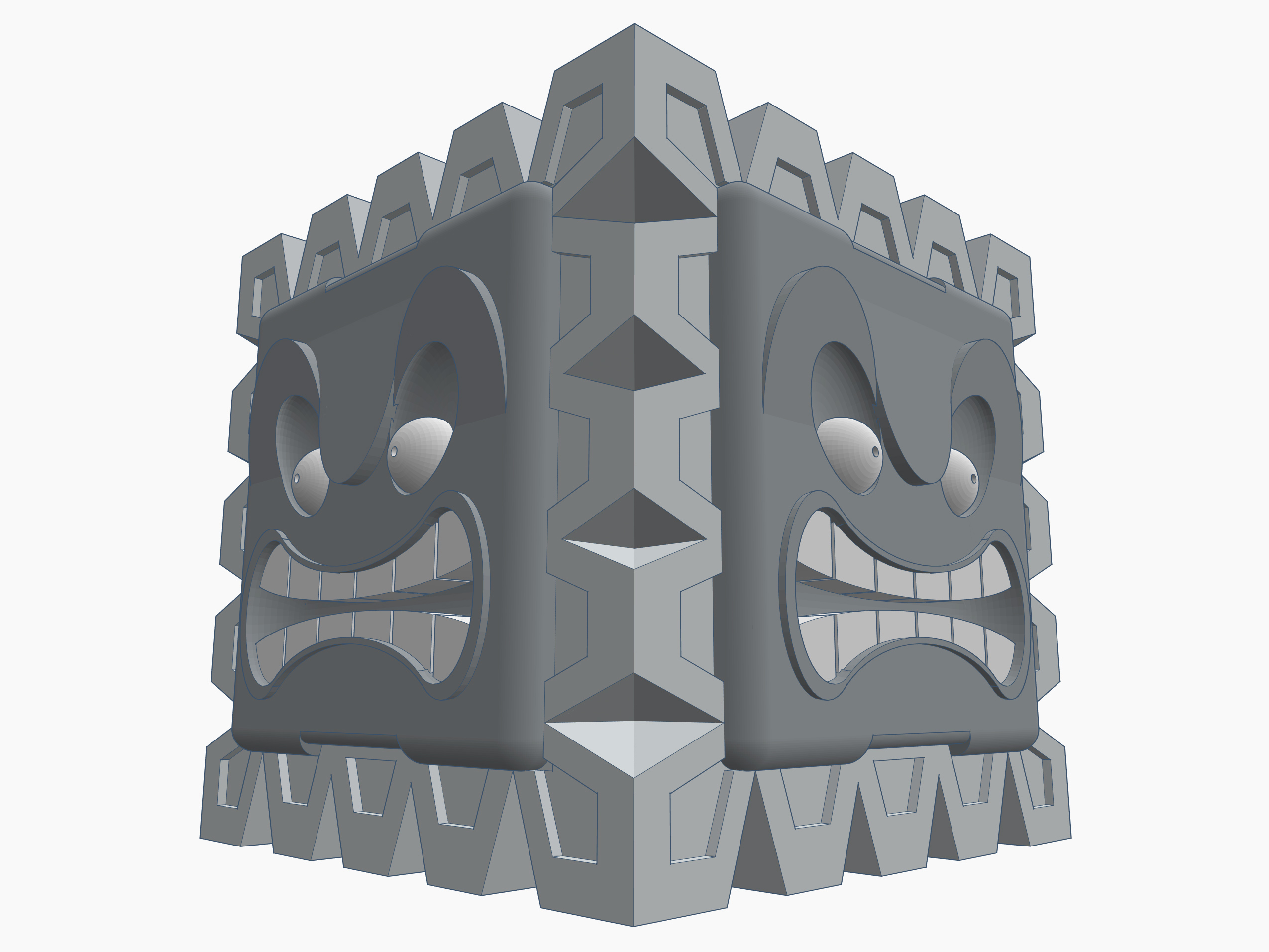 Thwomp container (Super Mario)