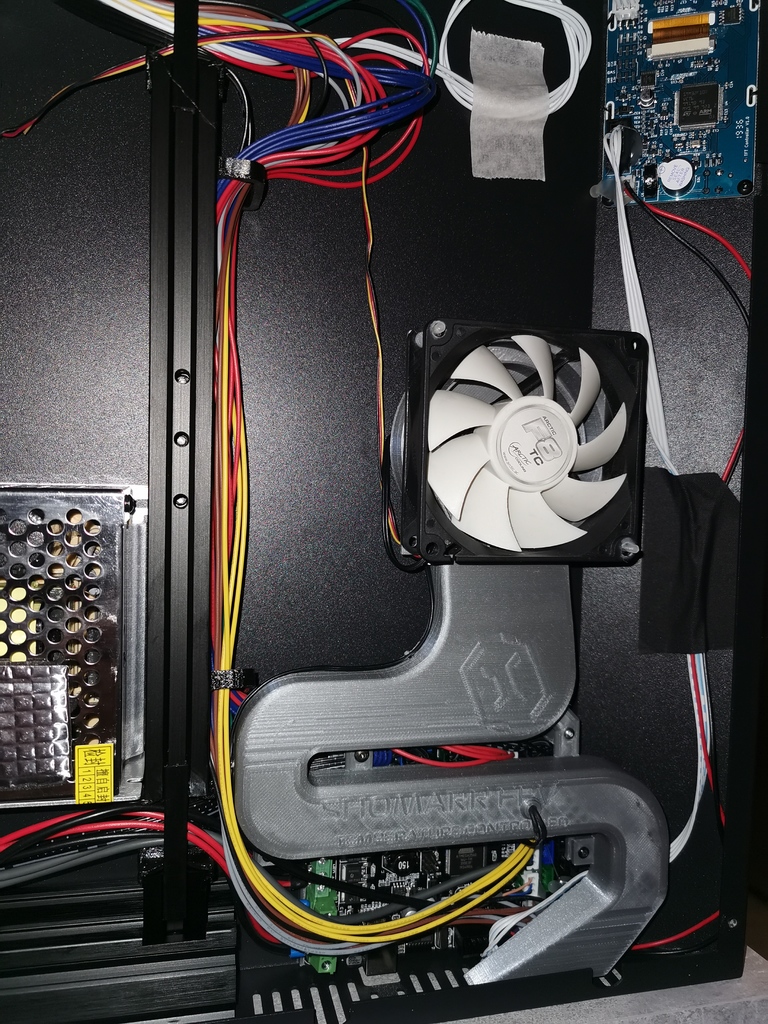 Temperature Controlled Stepper Cooling For Sidewinder X1