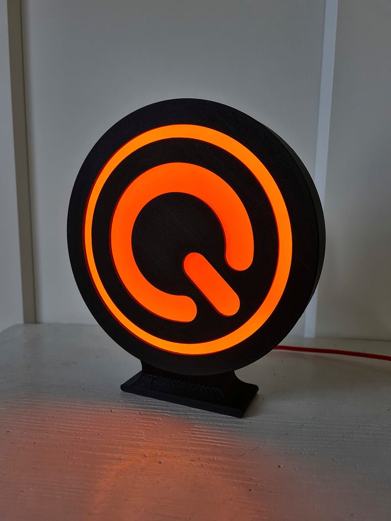 Q-Dance Logo Lamp