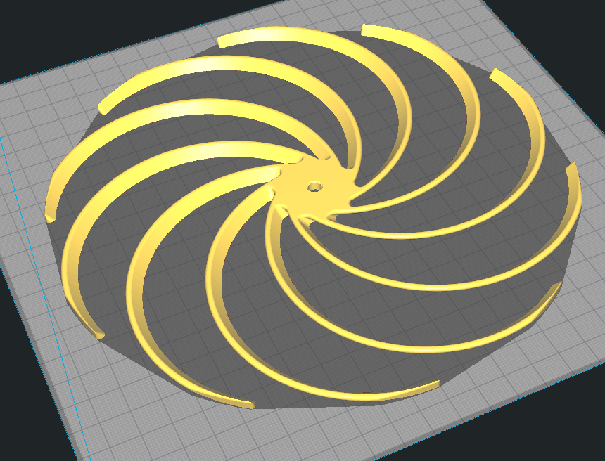 SPINNING SPIRAL SPINNER WIND TURBINE WAVE LEGO COMPATIBLE
