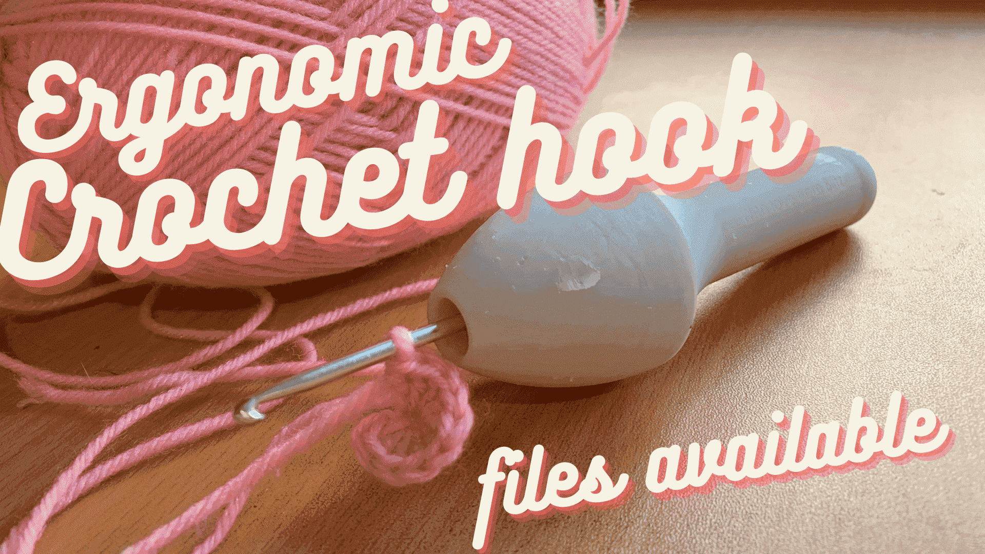 Ergonomic Crochet Hook