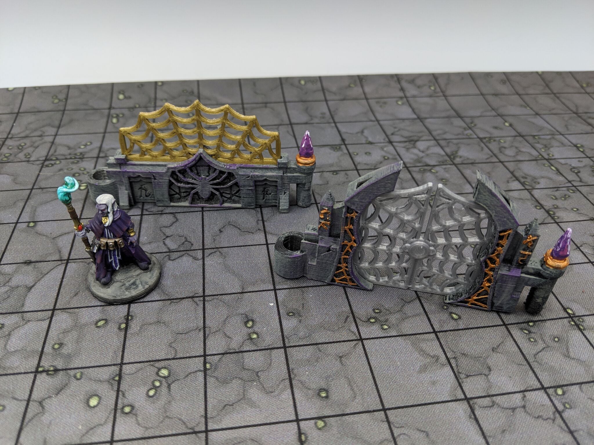 DungeonSticks: Caverns - Drow Web Walls