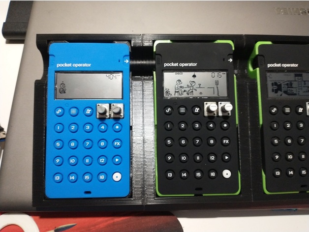 Pocket Operator Modular Rack by DogFartsStink - Thingiverse