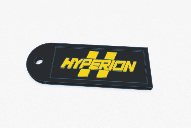 Hyperion keychain