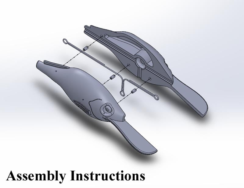 STL file FISHING LURE CRANK BAIT CAST 🎣・3D printable model to